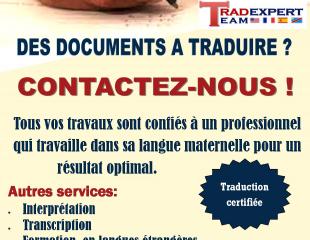 TRADUCTION ET INTERPRETATION